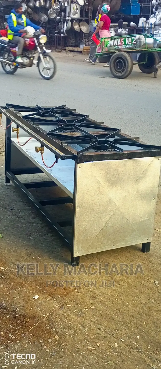 Three Burner Gas Grill Jikos