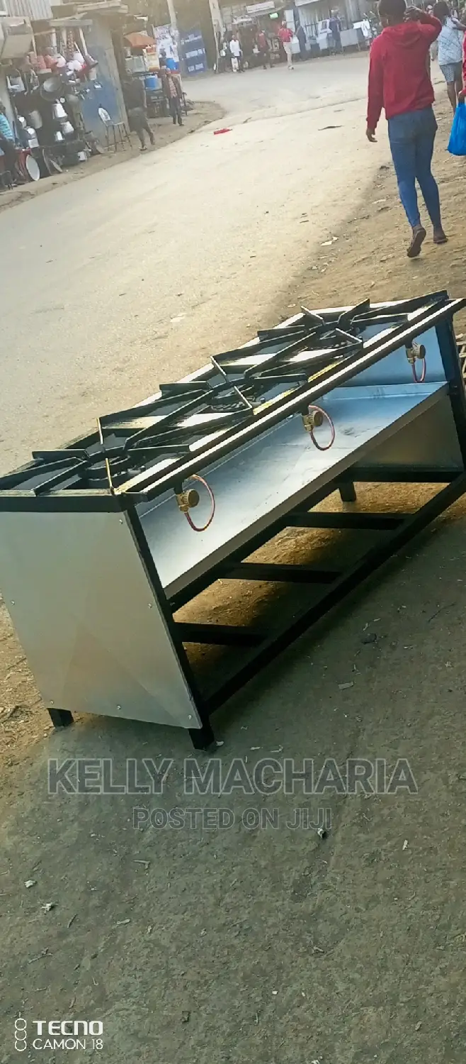 Three Burner Gas Grill Jikos