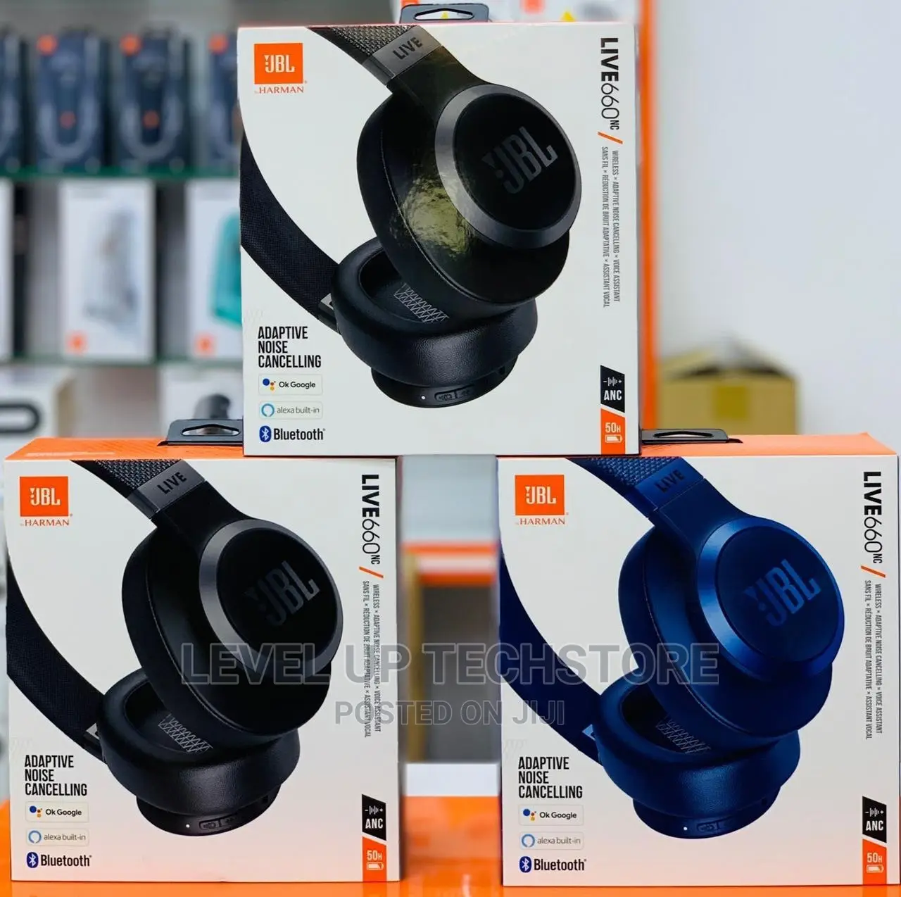 JBL Live 660NC Wireless NoiseCancelling Headphones in Nairobi