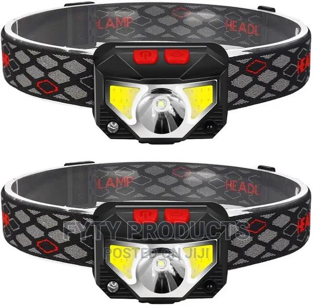 Waterproof Rechargeable Led Head Torch - main view