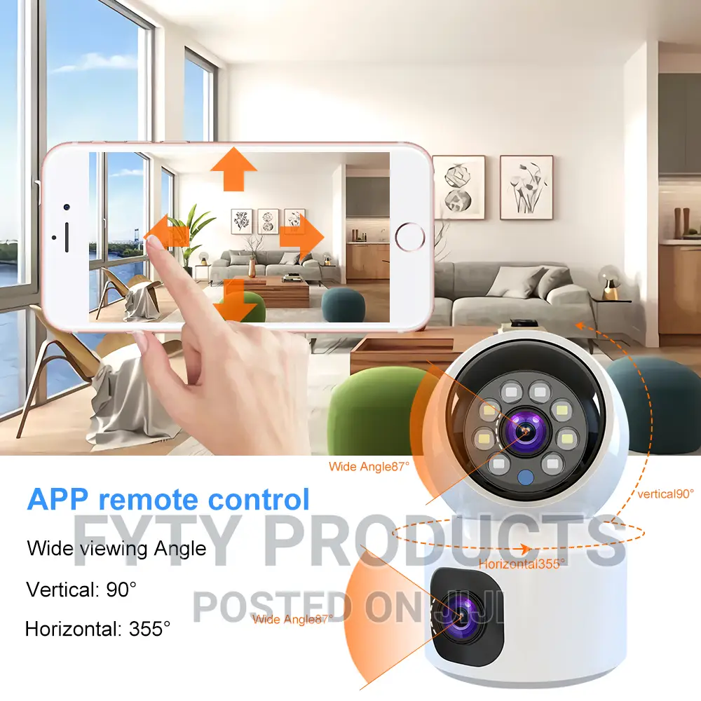 Indoor Doulecamera 4G Bullet PTZ Linkage Cameras Baby Monito