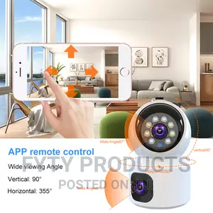 Indoor Doulecamera 4G Bullet PTZ Linkage Cameras Baby Monito