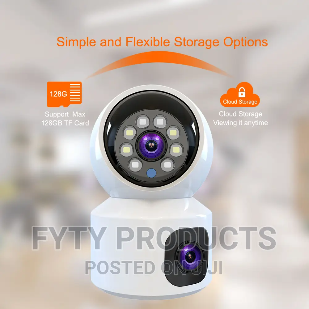 Indoor Doulecamera 4G Bullet PTZ Linkage Cameras Baby Monito