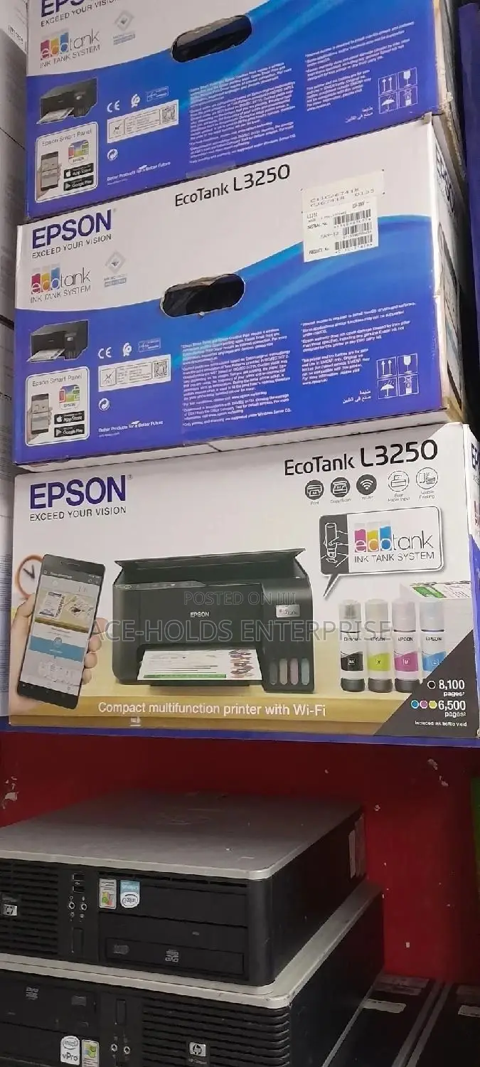 Epson Eco-Tank L3250 Wi-Fi All-in One Ink Printer New