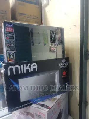 Mika Lee MIKA MICROWAVE OVEN Grill20lwith1000w Grill Silver