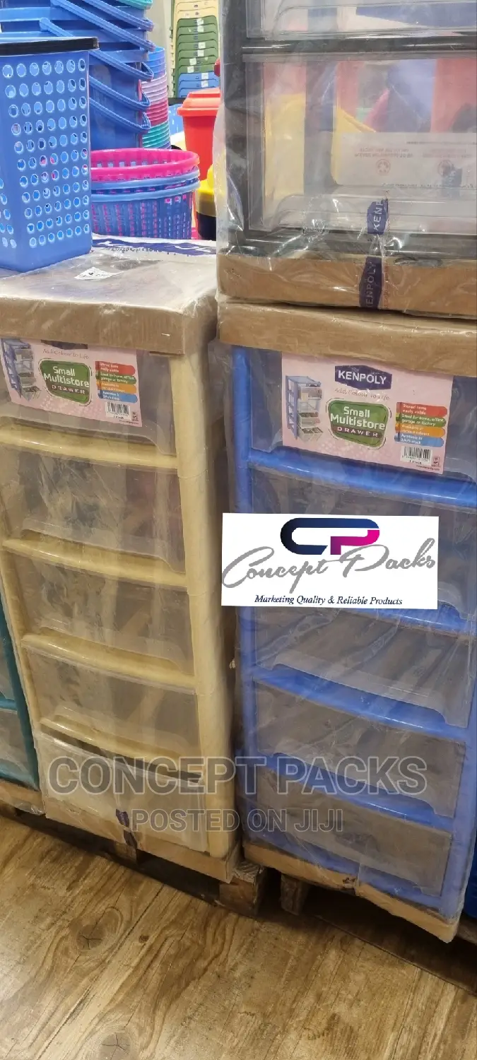 5 Stack Multipurpose Plastic Drawer / Shelves.