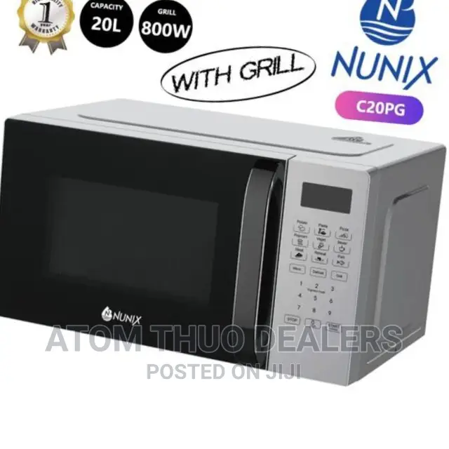 Nunix 20L Digital Electric Microwave Oven and Grill 