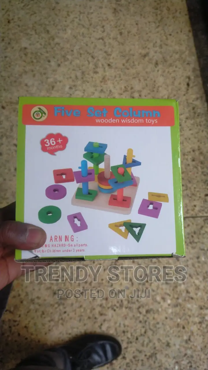 Montessori Wooden Puzzle Tower