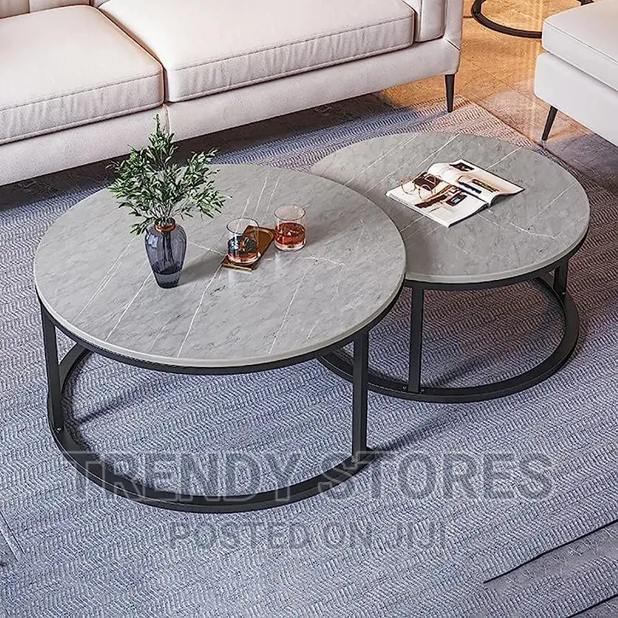 Pure Marble Top Nesting Tables