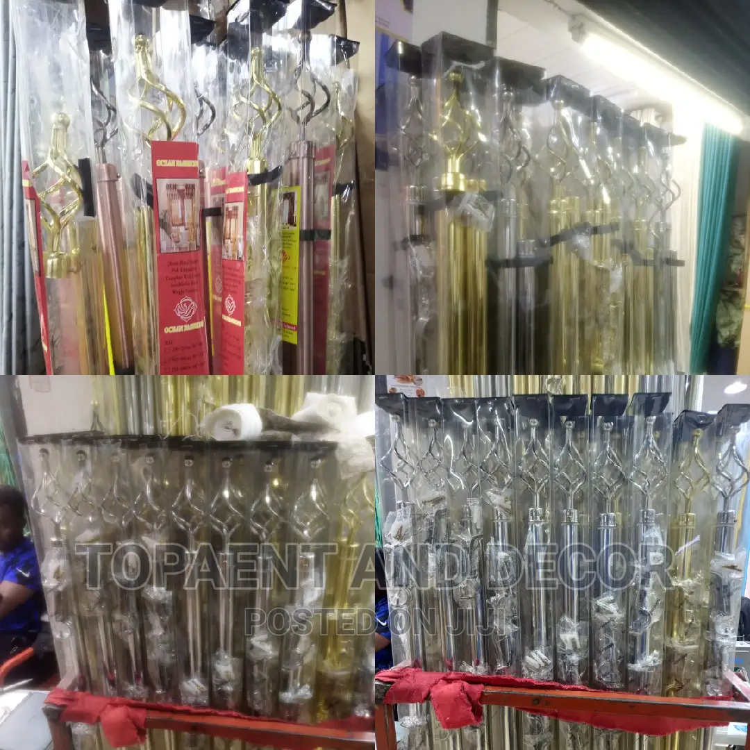 Adjustable Curtain Rods Adjustable Curtain Rods Available