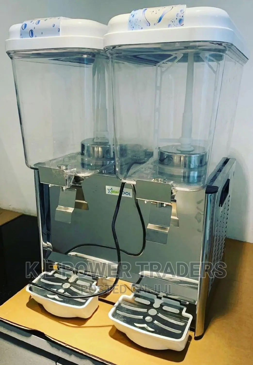 Stir System 2 Tap Juice Dispenser