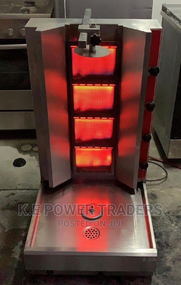Gas and Electric 4 Burner Shawarma Machine