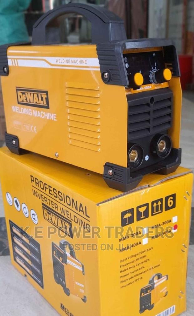 Special Dewalt 500A Welding Machine - main view