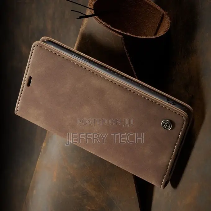 Leather Flip Case for Samsung Galaxy S21 + S20 FE S22 S9 Plu