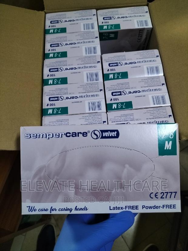 Purple Nitrile Gloves - thumbnail 3