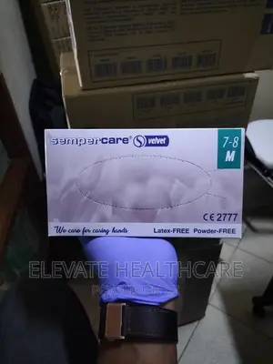 Purple Nitrile Gloves