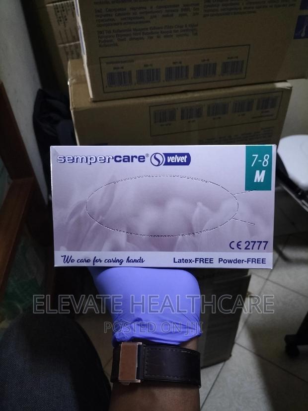 Purple Nitrile Gloves - thumbnail 4