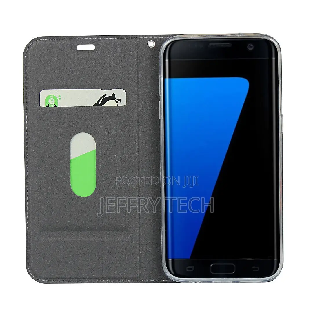 Samsung Galaxy S7 Leather Phone Case Protector Flip Wallet