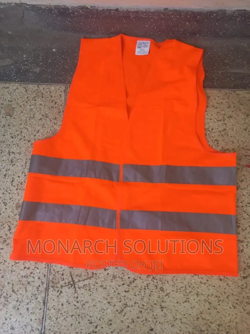 Plain Orange Reflective Vest