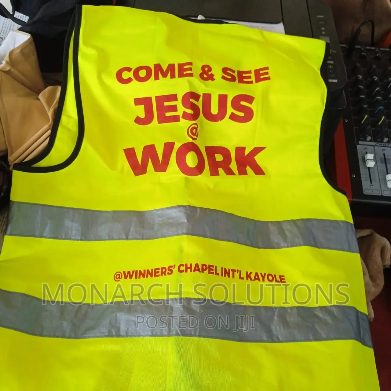 Reflector Vest Branded