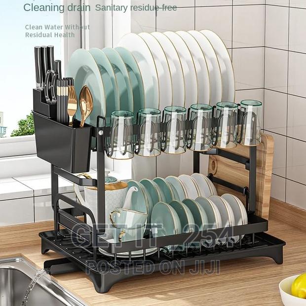 High Quality 2 Tier Dish Rack - thumbnail 5