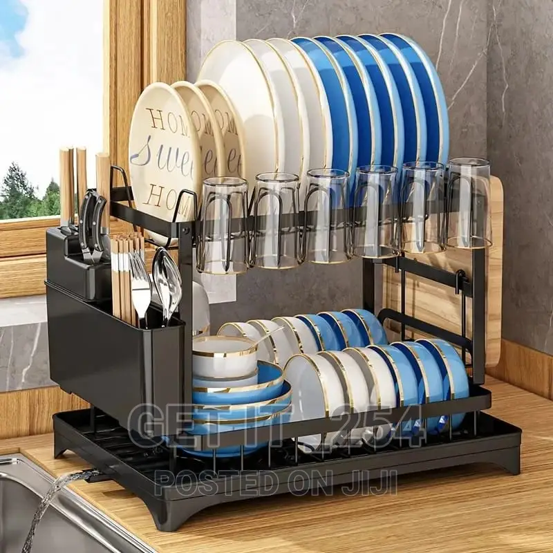 High Quality 2 Tier Dish Rack