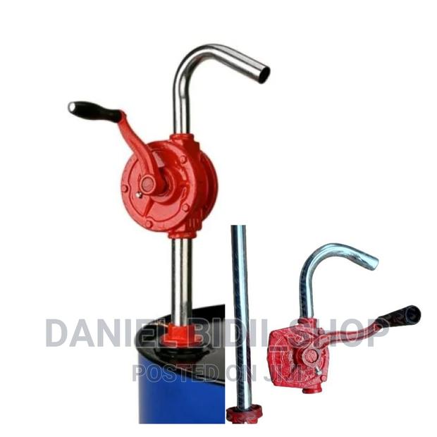 Hand Rotary Barrel Oil Pump Available in Square Round - main view