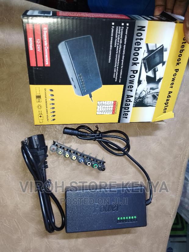 Universal Notebook Power Adapter Charger 12-24v 96watts - thumbnail 2