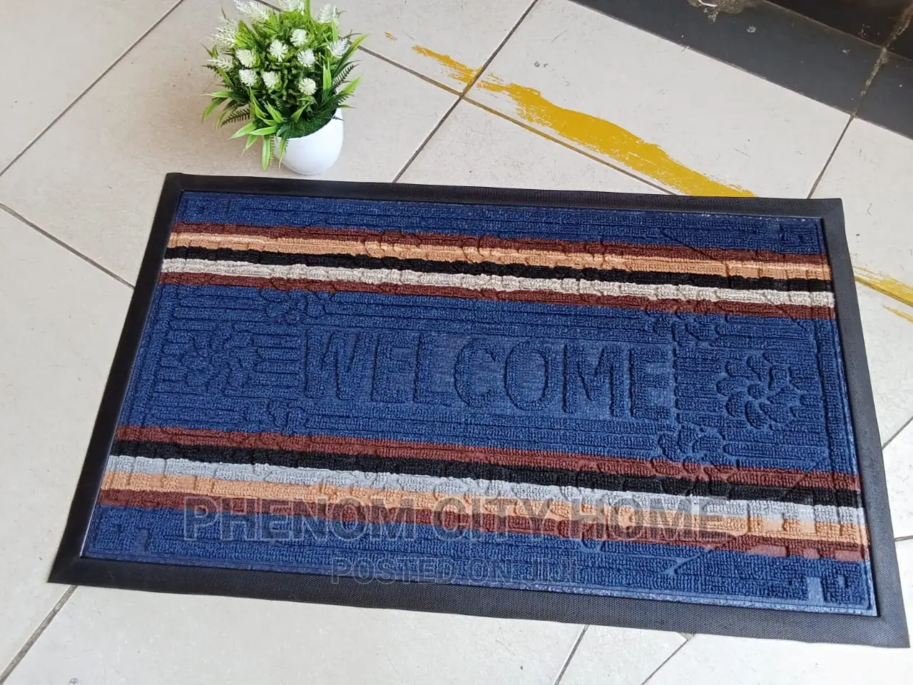 Welcome Absorbent Door Mats