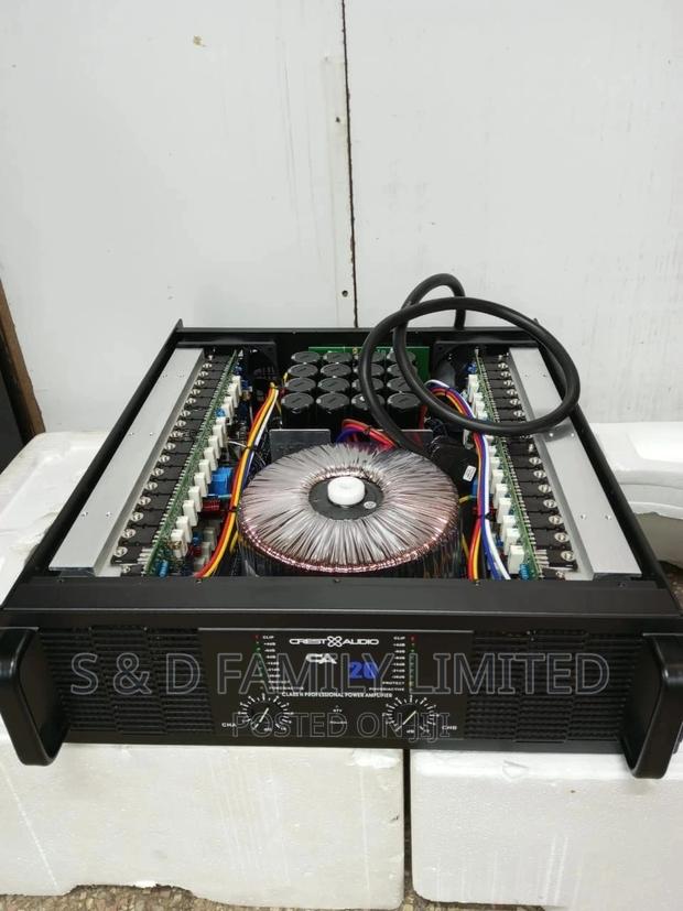 Long Press Button Crest Audio CA20 Amplifier It - main view