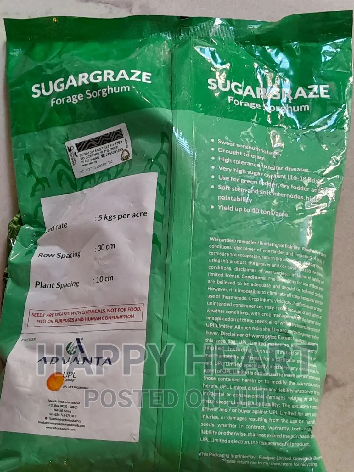 Sugargraze Forage Sorghum 2kg