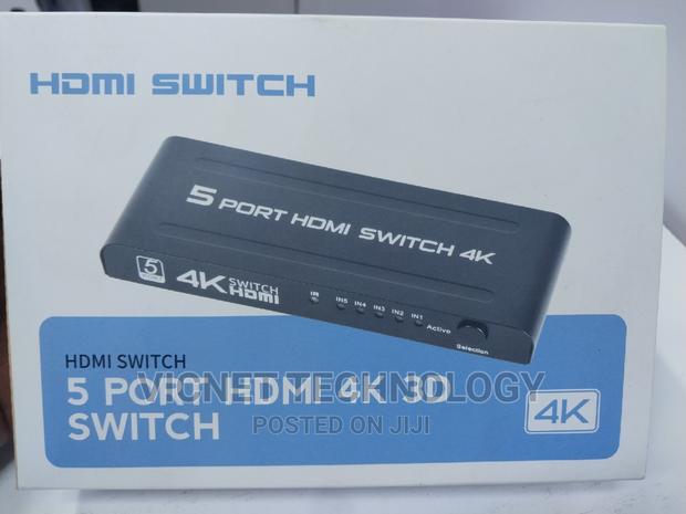  3D 5 in 1 HDMI Switch