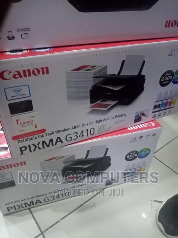 Canon Pixma G3410 Refillable Ink Tank Wireless Printer - main view