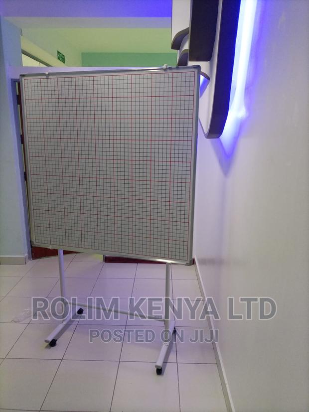 Graphboard 4ftx4ft With Four Wheeled Graph Board Stand - main view