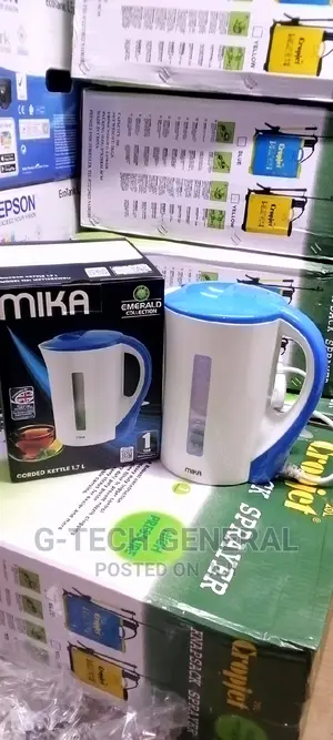 Mika 1.7l Electric Corded Kettle