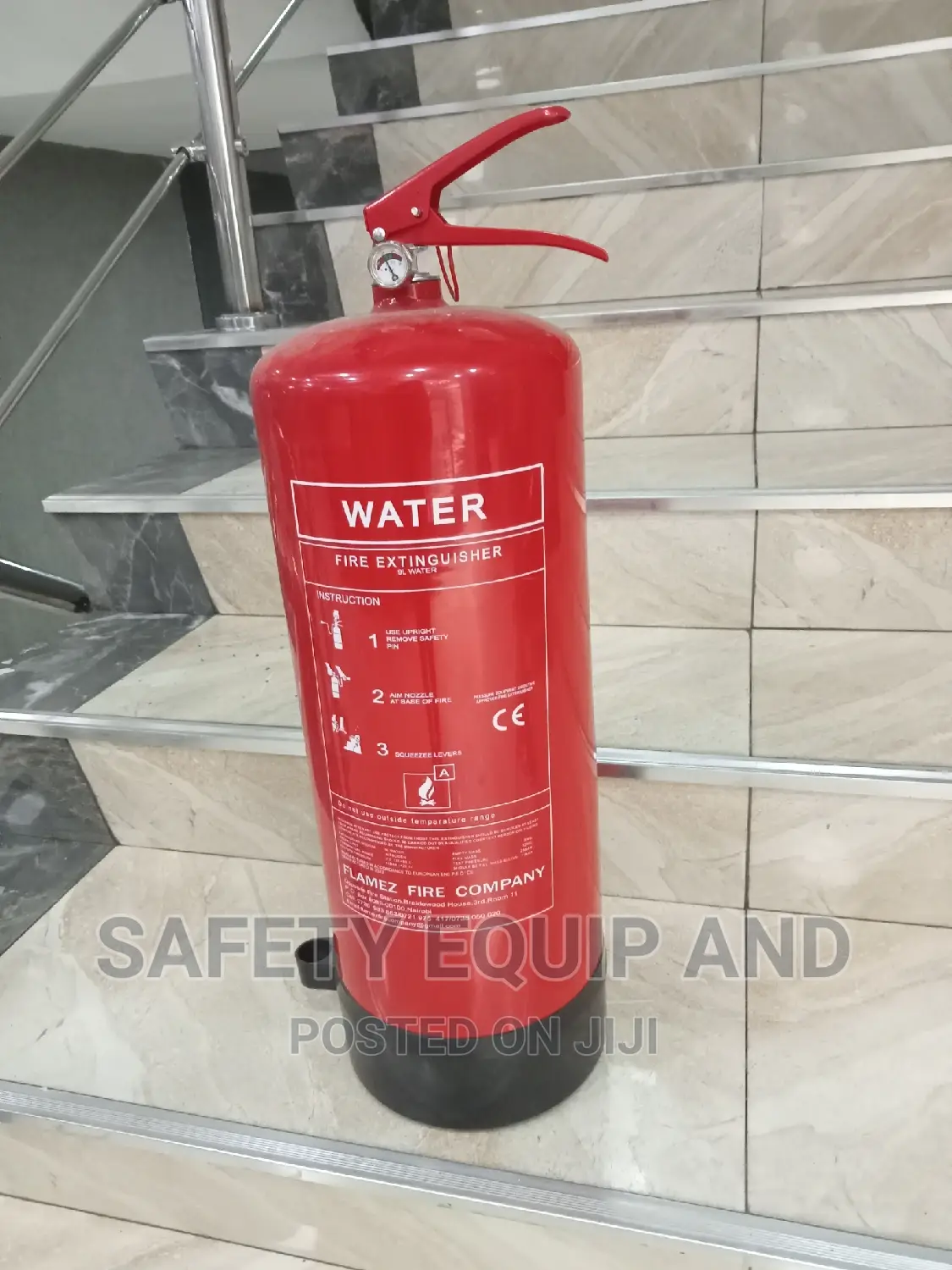 Water Fire Extinguishers 9 Litres in Nairobi Central Safetywear