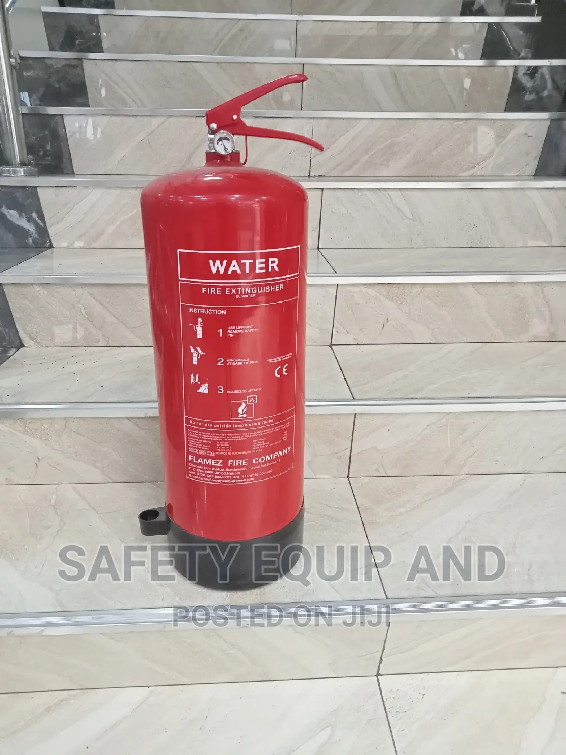 Water Fire Extinguishers - 9 Litres