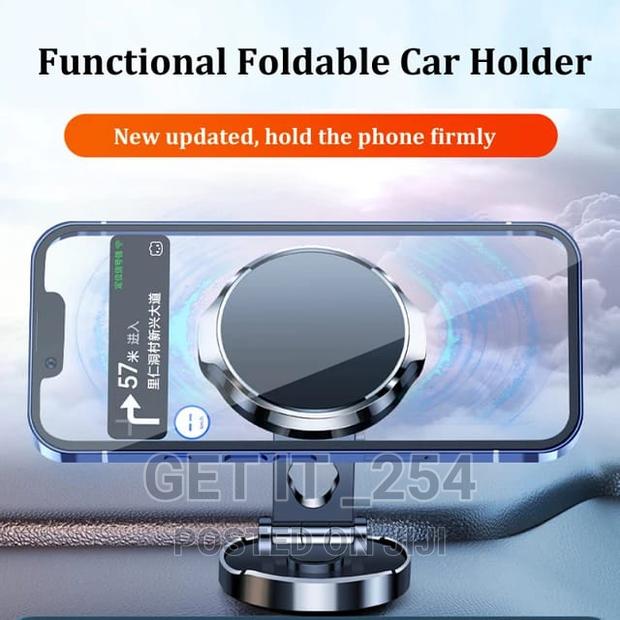 Foldable Magnetic Car / Home Phone Holder