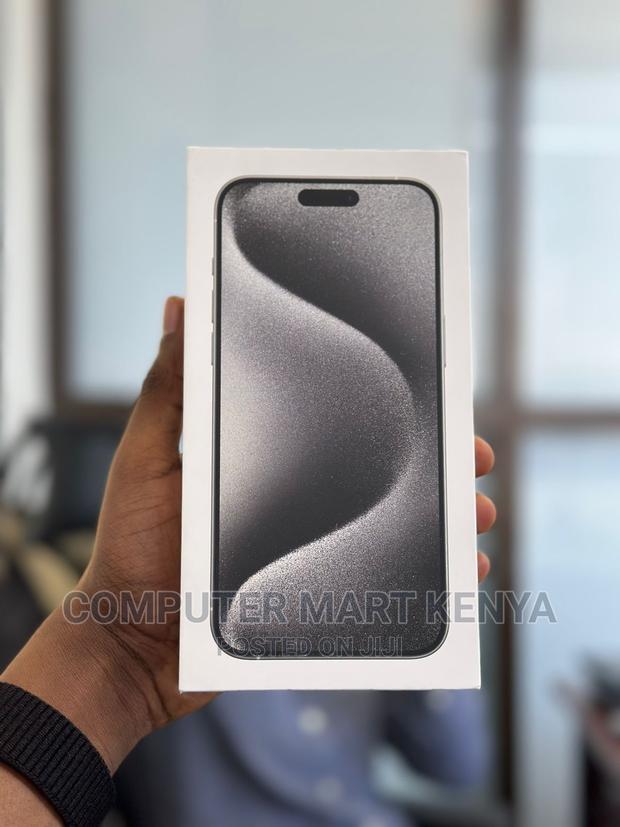 New Apple iPhone 15 Pro Max 256 GB Black - thumbnail 2