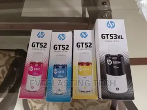 HP Gt51 Black With HP Gt52