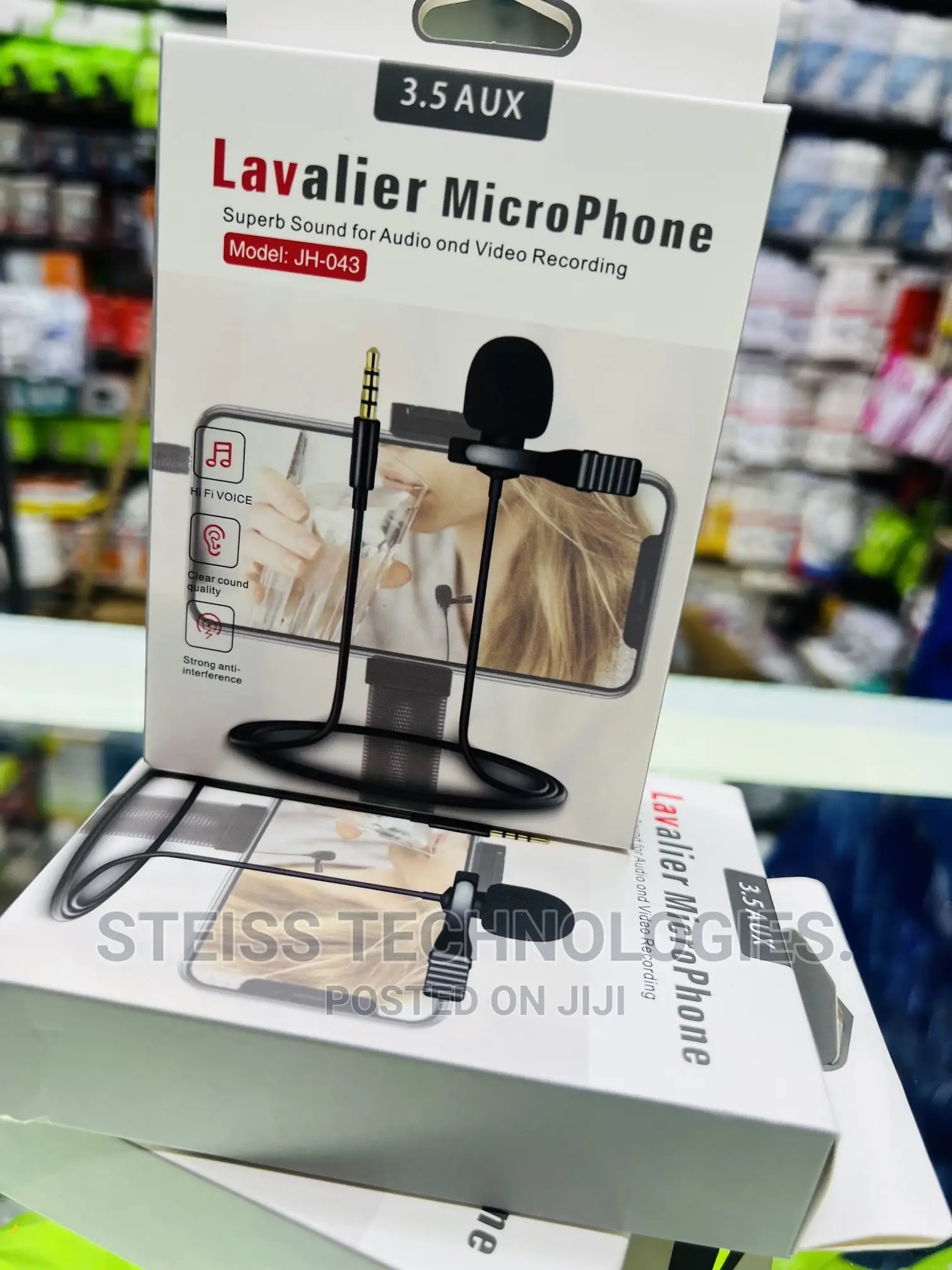 Lavalier Microphone Audio Jack