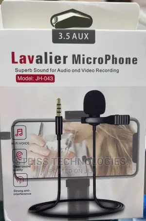 Lavalier Microphone Audio Jack