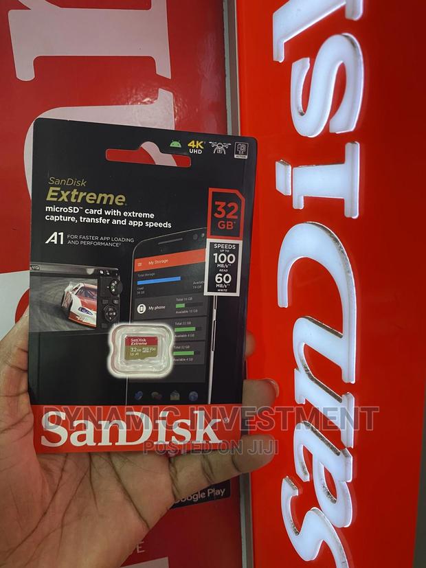 Sandisk 32GB Extreme Microsdhc UHS-I Memory Card - thumbnail 2