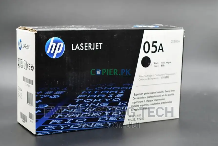 HP 05A Black Original Laserjet Toner