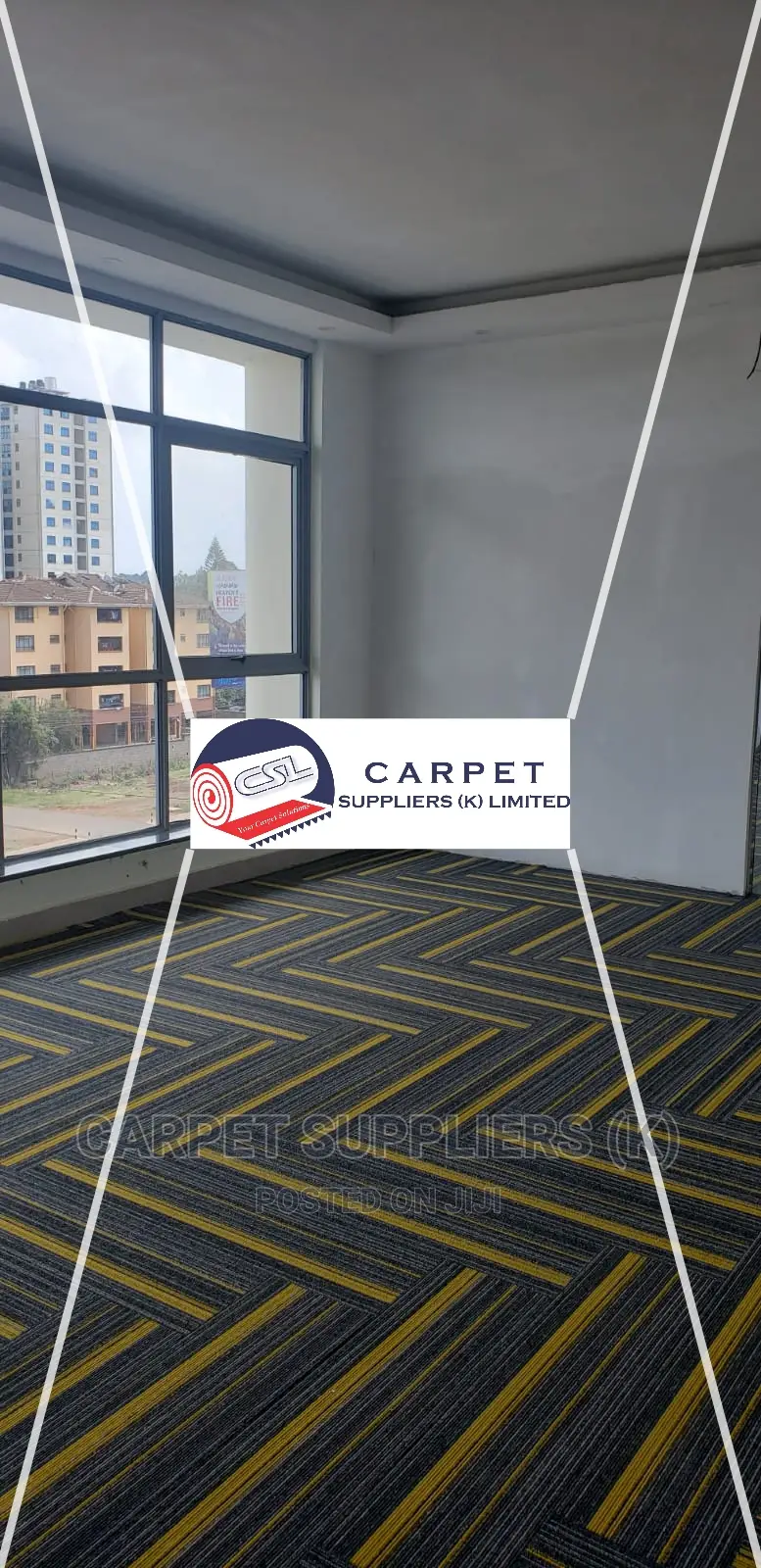 Office Commercial Carpet Tile Plank in Industrial Area Nairobi Home