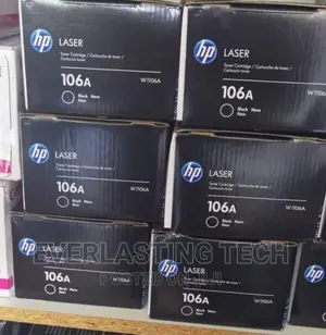 Hp 106a Black Original Laserjet Toner Cartridge - W1106a