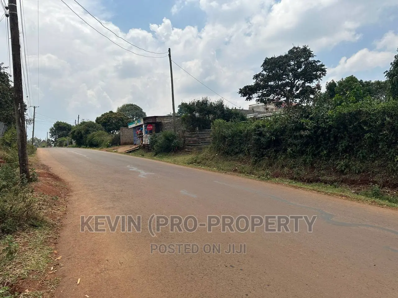 Commercial Plot for Sale Fronting Tarmac in Kinoo.Muthiga