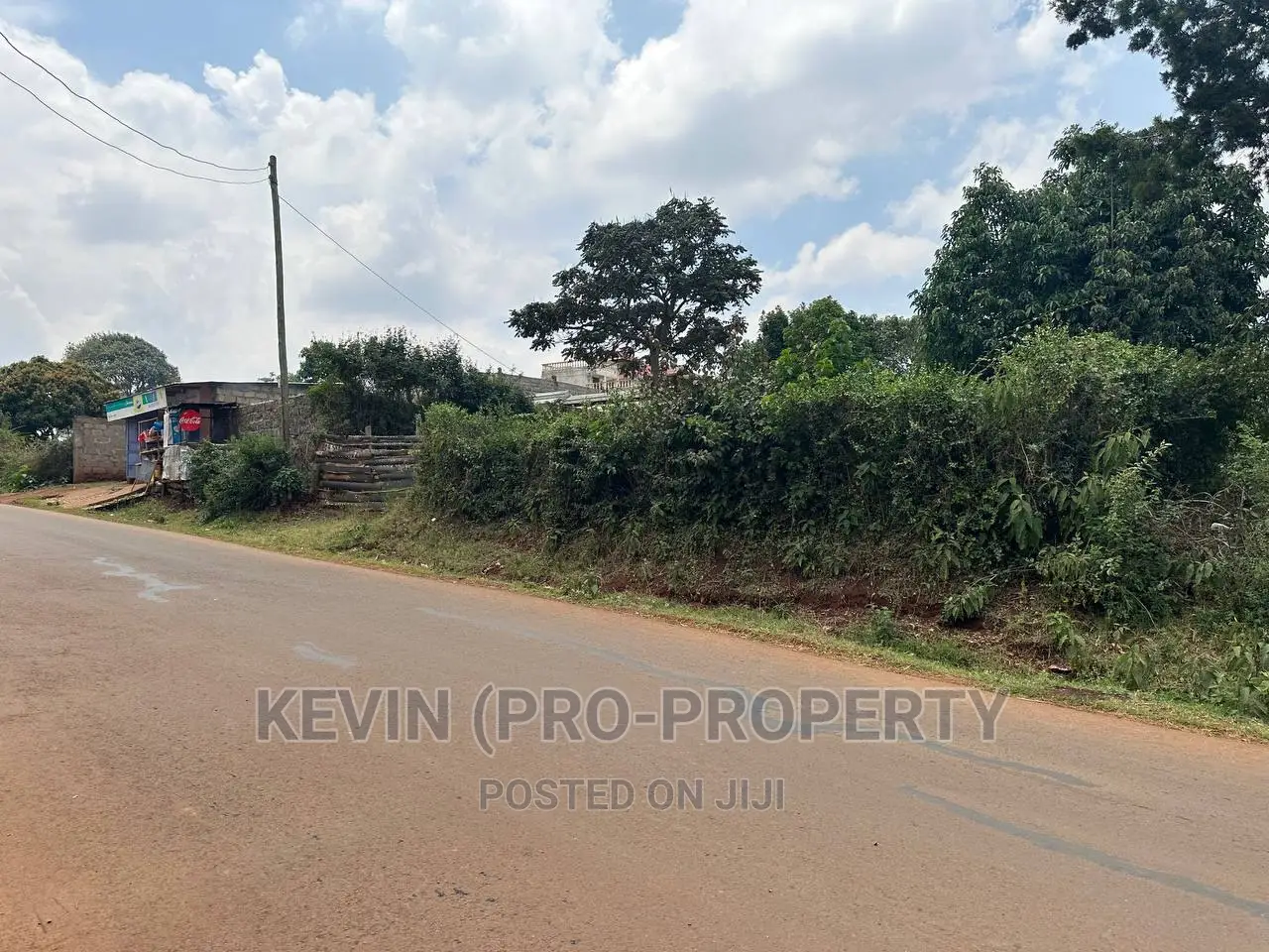 Commercial Plot for Sale Fronting Tarmac in Kinoo.Muthiga
