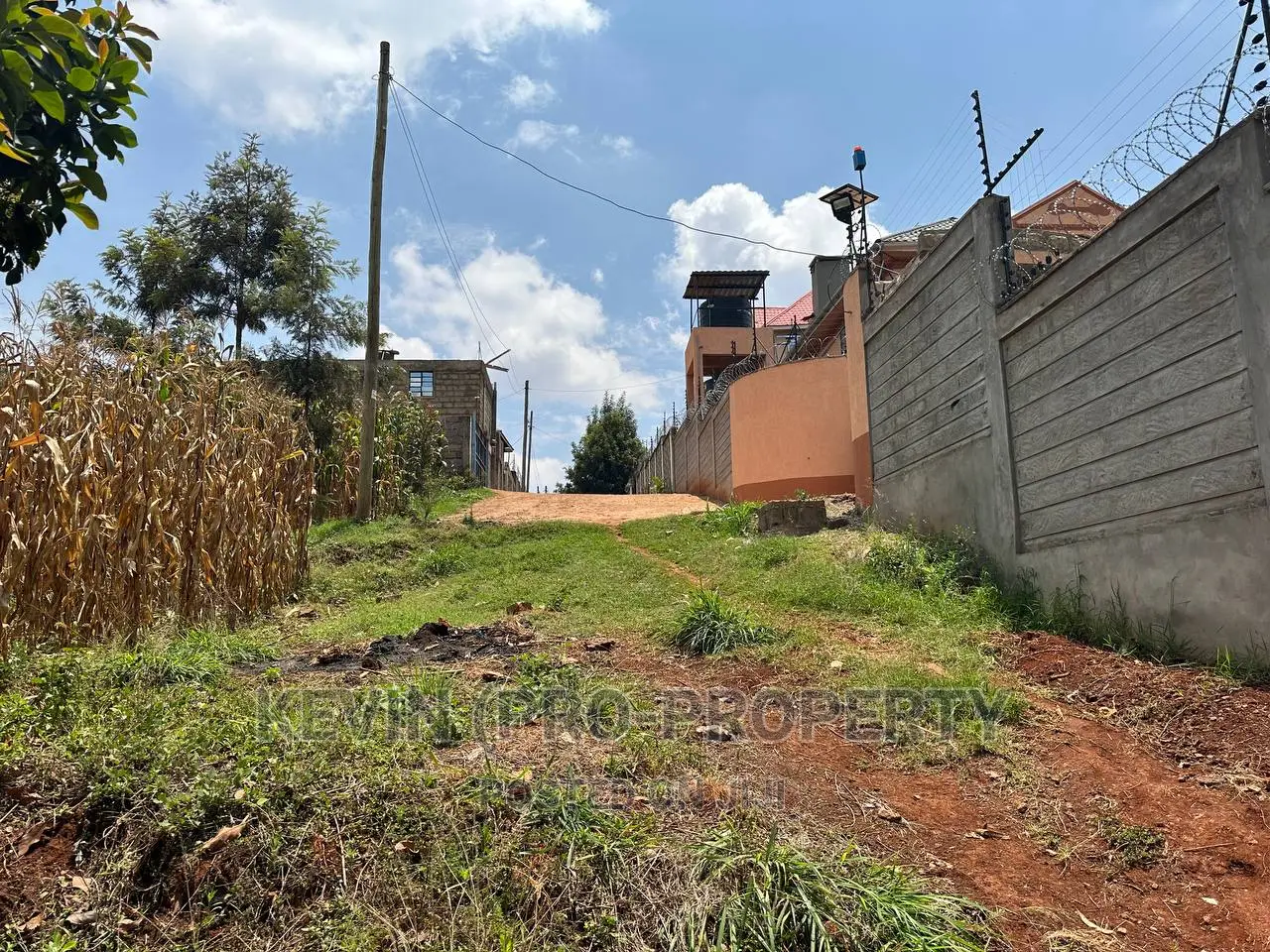 Prime Plot for Sale in Kinoo, Kihumo Area.