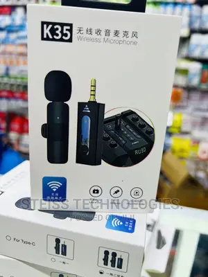 Double Wireless Audio Microphone